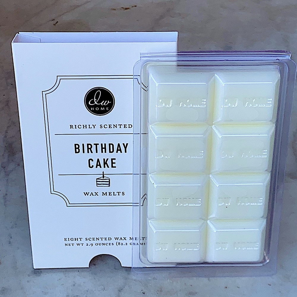 DW HOME WAX MELTS BIRTHDAY CAKE RICHLY SCENTED NEW